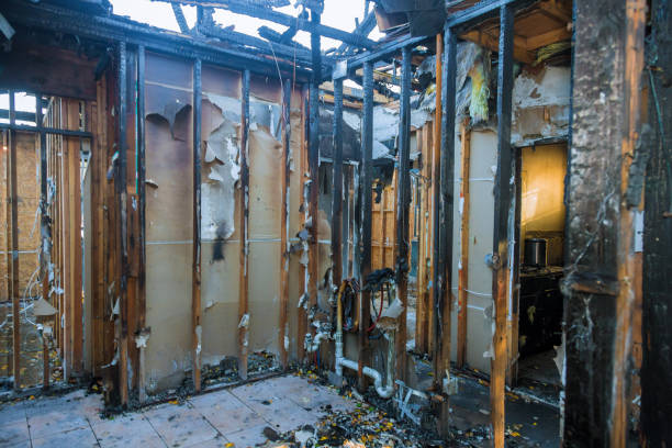 Professional Emergency Fire Cleanup technician working in West Dundee, IL